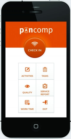 Pancomp Smart Phone App